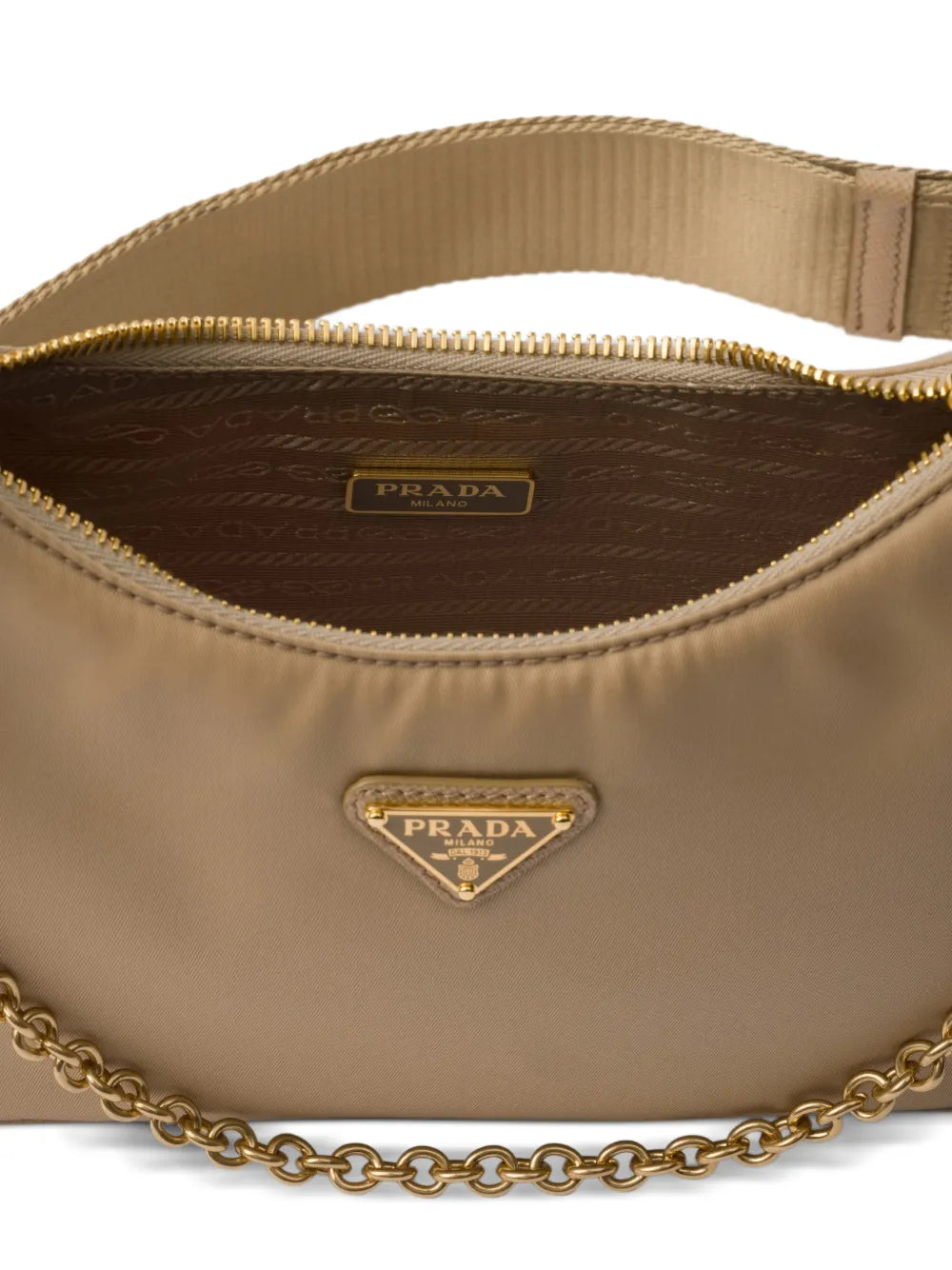 Prada Re Edition 2005 Re Nylon Shoulder Bag — Same as shown — Size One Size — Top View