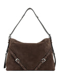 Givenchy Suede Shoulder Bag — Same as shown — Size One Size — Front View