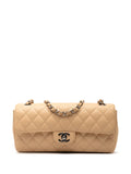 Chanel Pre Owned 2008 2009 Classic Caviar East West Single Flap Shoulder Bag — Same as shown — Size One Size — Front View