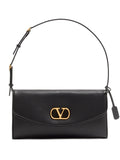Valentino Garavani Small Devain Vlogo Signature Shoulder Bag — Same as shown — Size One Size — Front View