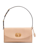 Valentino Garavani Small Devain Vlogo Shoulder Bag — Same as shown — Size One Size — Front View
