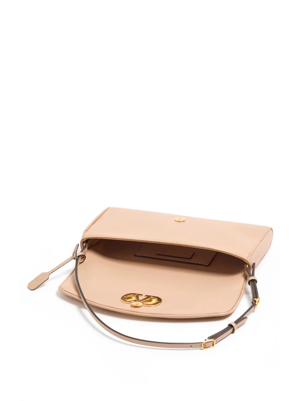 Valentino Garavani Small Devain Vlogo Shoulder Bag — Same as shown — Size One Size — Top View