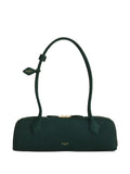 Alaia Zip Leather Shoulder Bag — Same as shown — Size One Size — Front View
