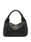 Gucci Horsebit Grained Leather Tote Bag — Same as shown — Size One Size — Front View