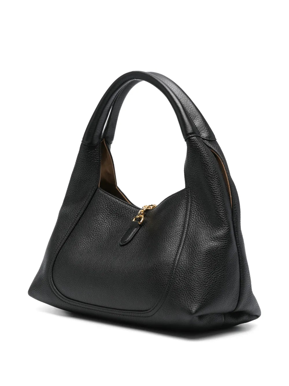 Gucci Horsebit Grained Leather Tote Bag — Same as shown — Size One Size — Back View