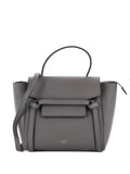 Celine Pre Owned Belt Bag Textured Leather Nano Shoulder Bag — Same as shown — Size One Size — Front View
