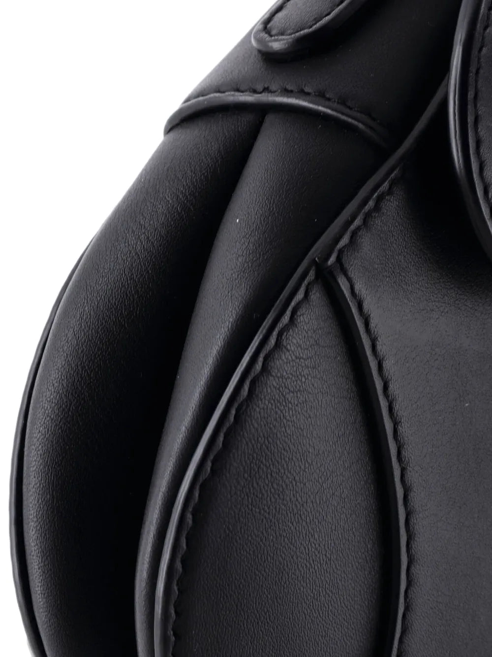Christian Dior Pre Owned Ultra Matte Saddle Handbag Leather Mini Shoulder Bag — Same as shown — Size One Size — Top View