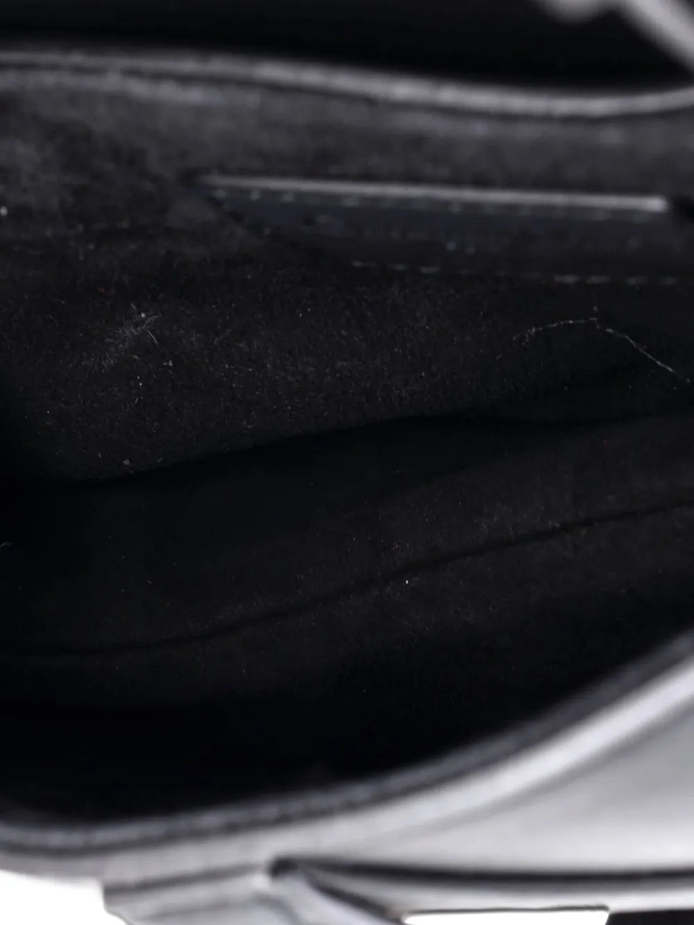 Christian Dior Pre Owned Ultra Matte Saddle Handbag Leather Mini Shoulder Bag — Same as shown — Size One Size — Detail View