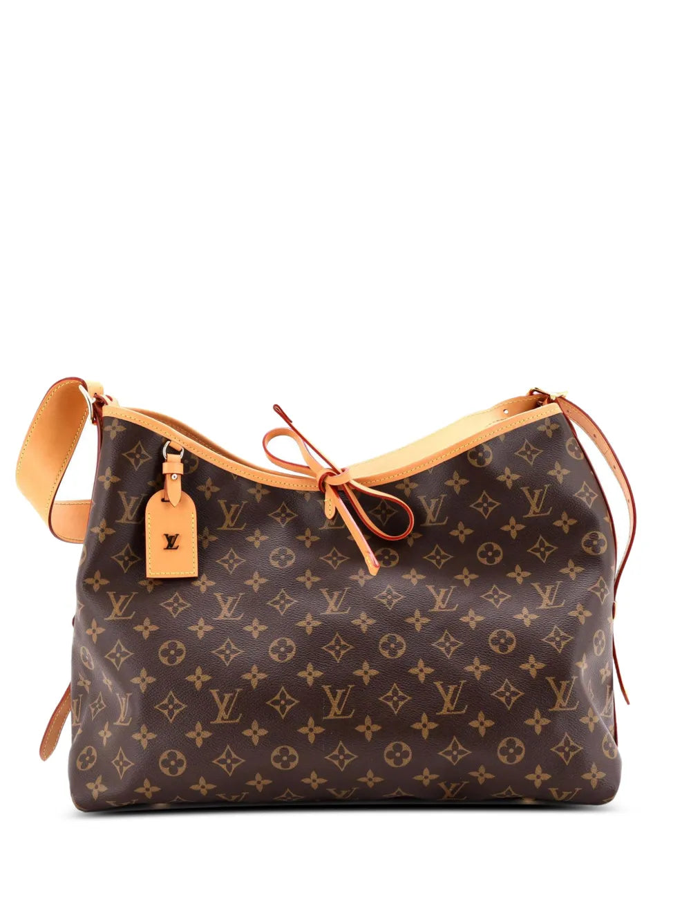 Louis Vuitton Pre Owned Carryall Monogram Canvas Mm Hobo Bag — Same as shown — Size One Size — Front View
