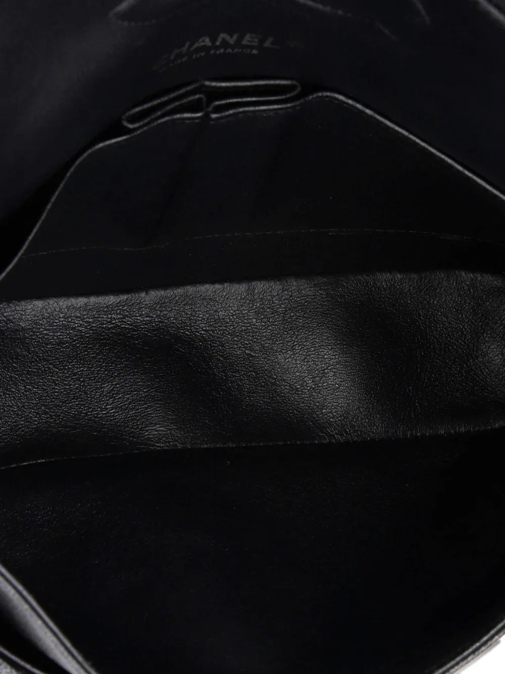 Chanel Pre Owned Classic Double Flap Bag Quilted Iridescent Caviar Medium Shoulder Bag — Same as shown — Size One Size — Top View