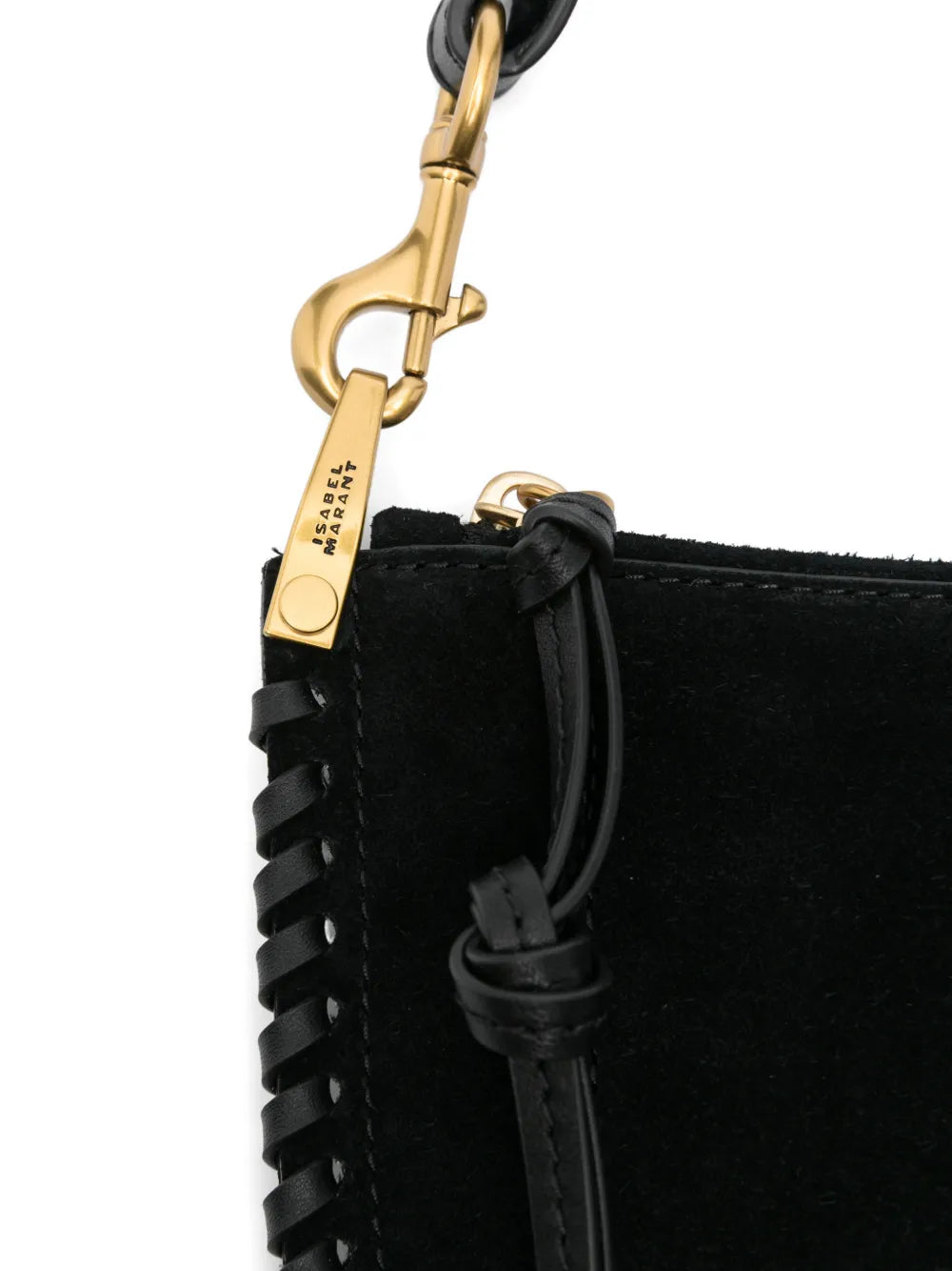Isabel Marant Oskan Shoulder Bag — Same as shown — Size One Size — Top View