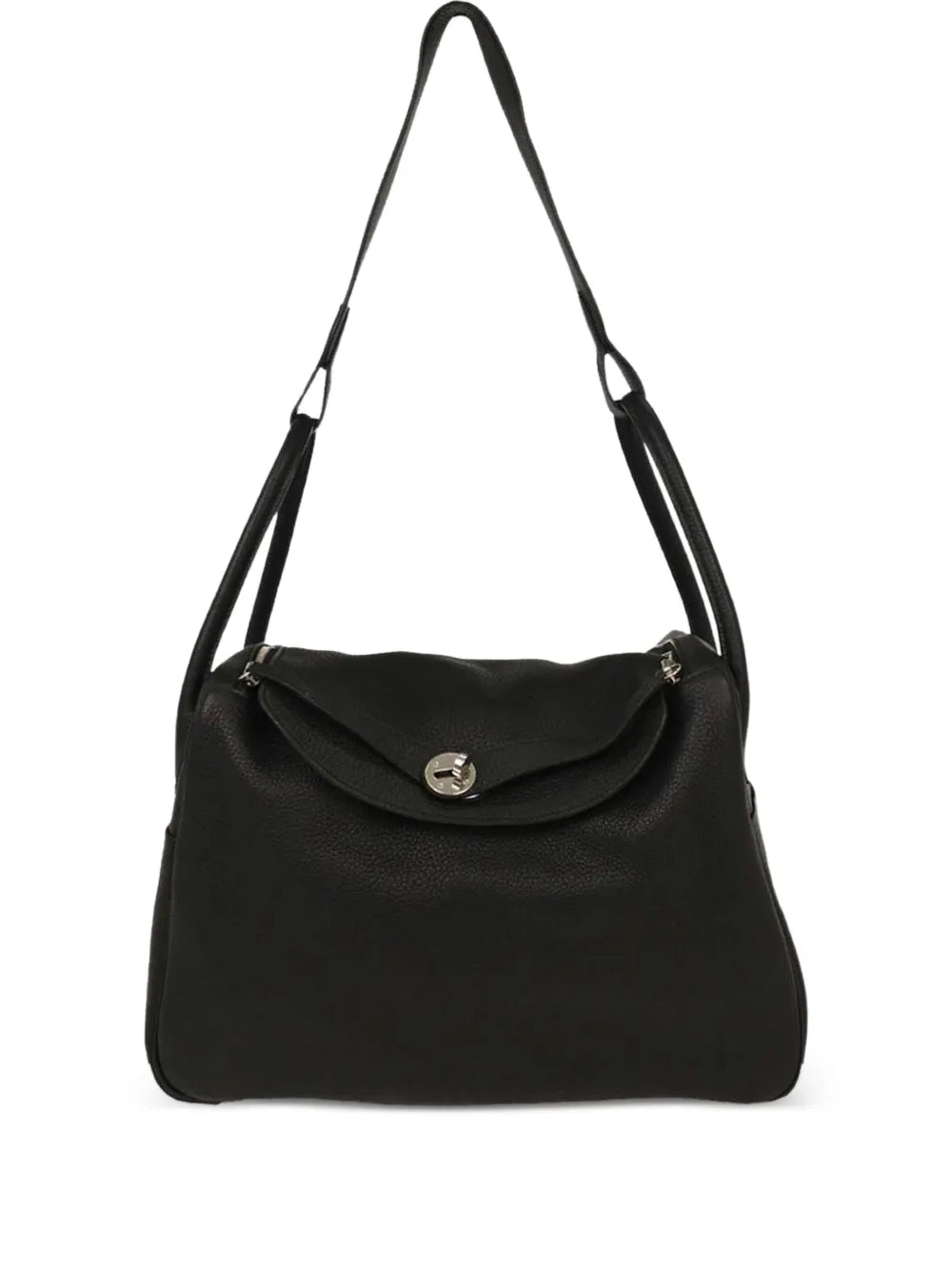 Hermes Pre Owned 2007 34 Lindy Leather Shoulder Bag — Same as shown — Size One Size — Front View