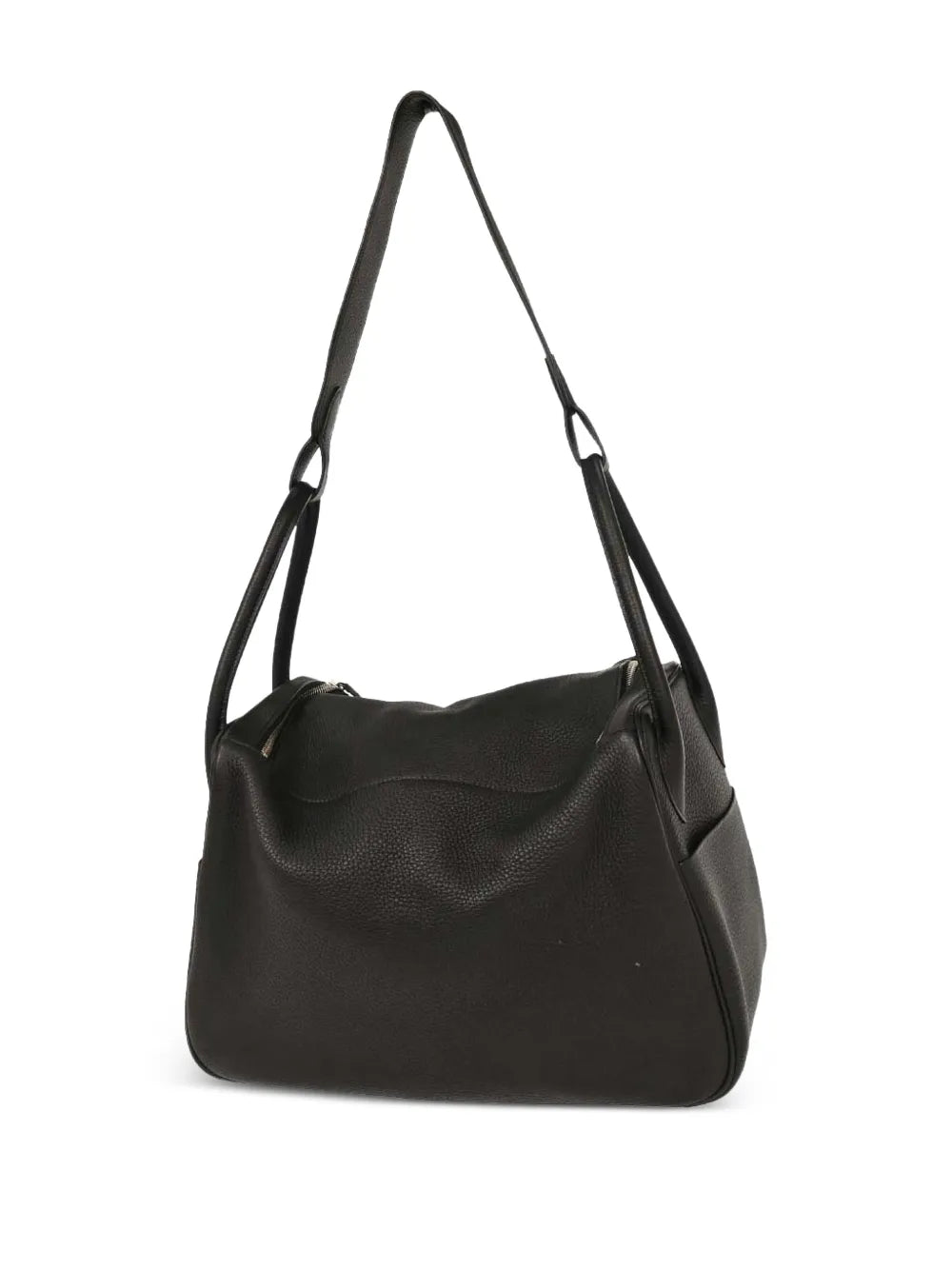 Hermes Pre Owned 2007 34 Lindy Leather Shoulder Bag — Same as shown — Size One Size — Side View