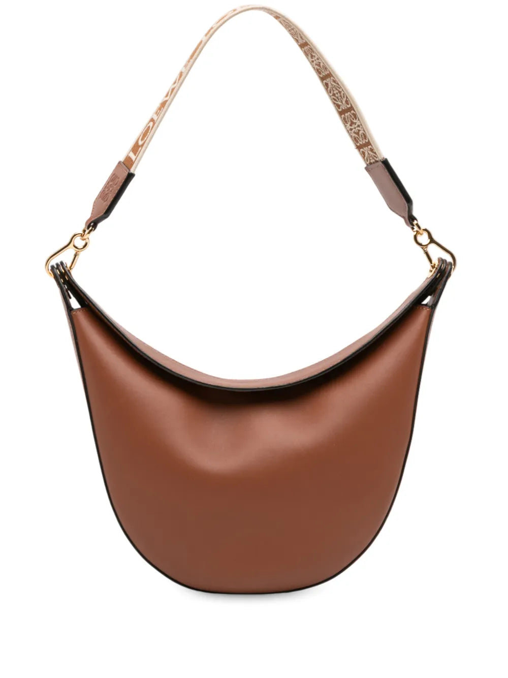 Loewe Pre Owned 2022 Small Leather Luna Hobo Bag — Same as shown — Size One Size — Front View