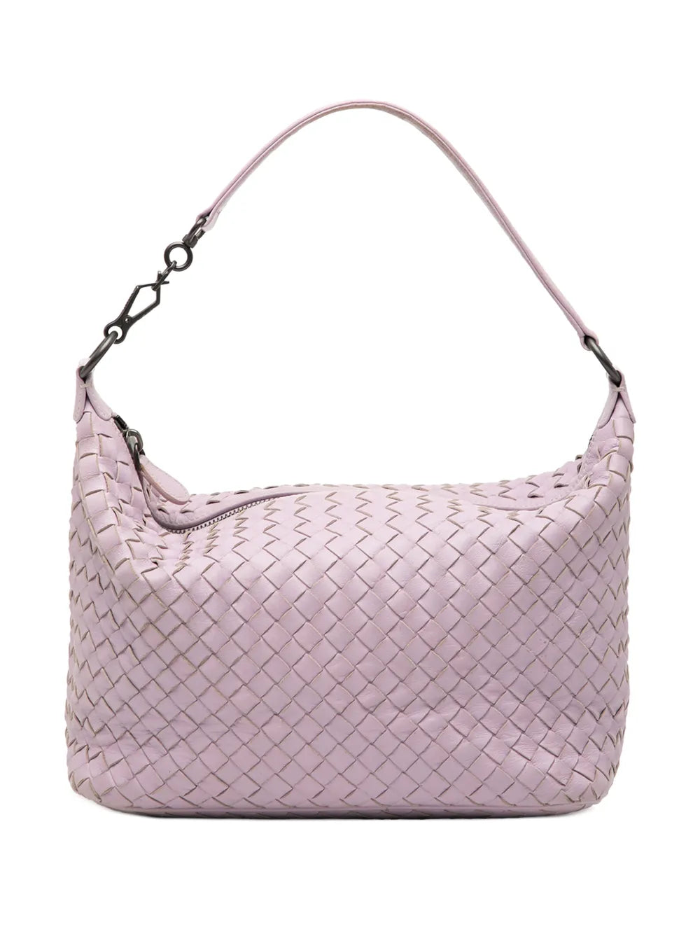 Bottega Veneta Pre Owned 2012 2025 Nappa Intrecciato Shoulder Bag — Same as shown — Size One Size — Front View