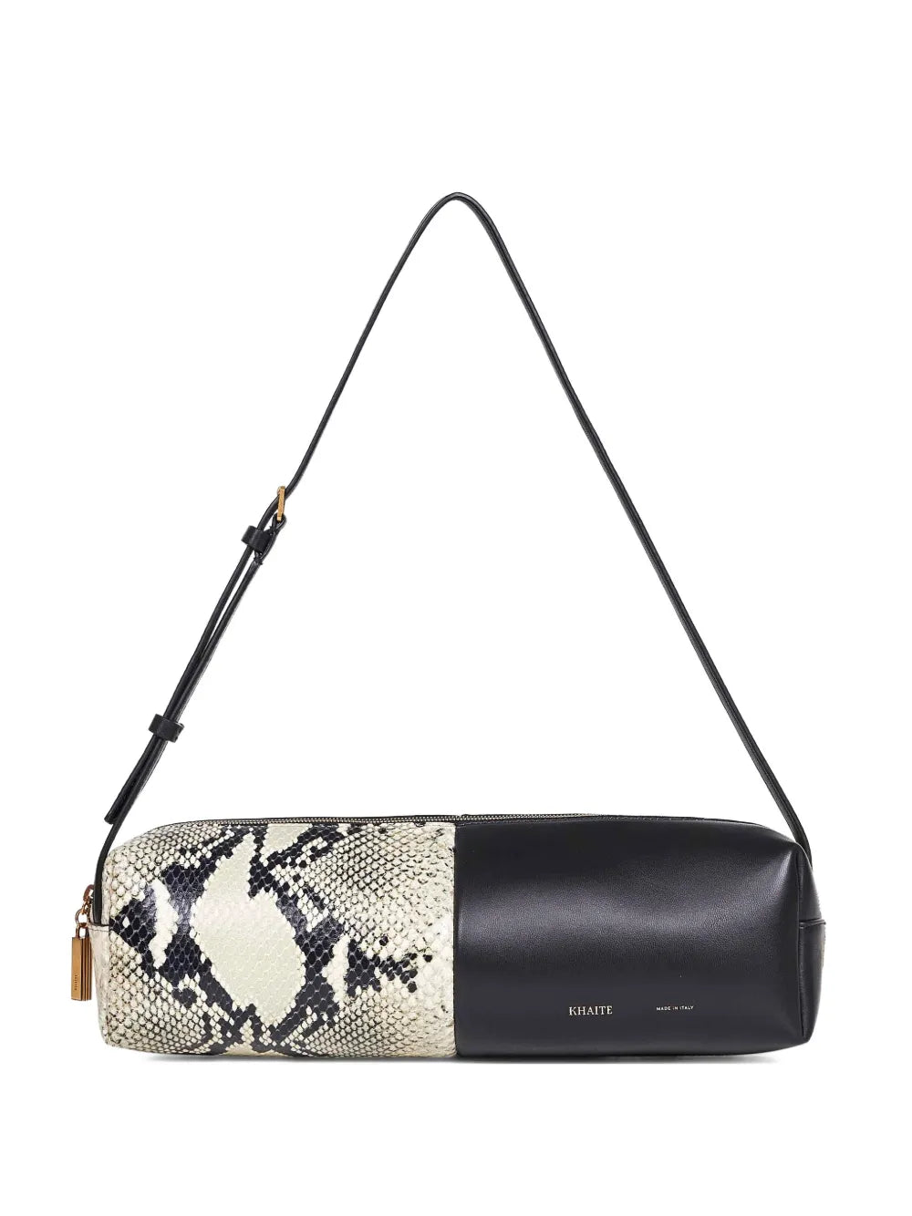 Khaite Python Print Adjustable Shoulder Bag — Same as shown — Size One Size — Front View