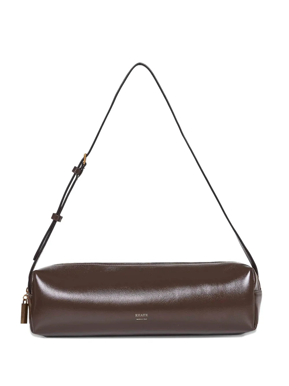 Khaite Adjustable Strap Crackle Shoulder Bag — Same as shown — Size One Size — Front View