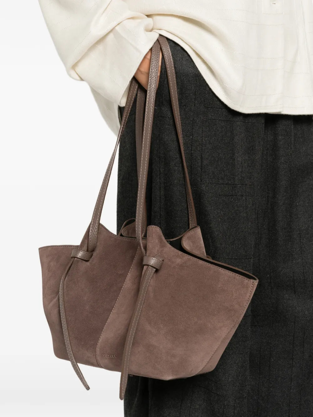 Yuzefi Mochi Knot Handle Shoulder Bag — Same as shown — Size One Size — Side View