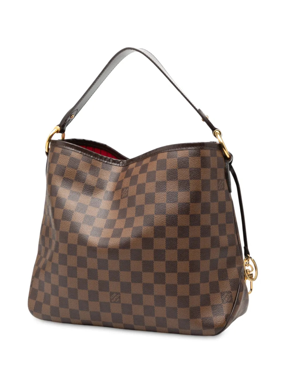 Louis Vuitton Pre Owned 2015 Damier Ebene Delightful Pm Shoulder Bag — Same as shown — Size One Size — Back View