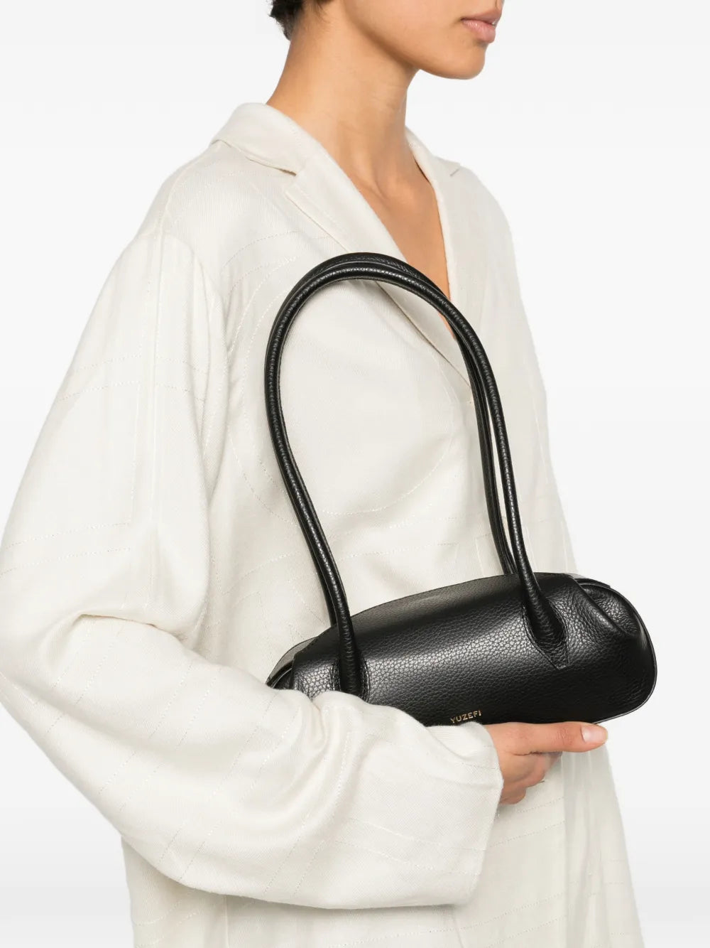 Yuzefi Mini Oyster Shoulder Bag — Same as shown — Size One Size — Side View