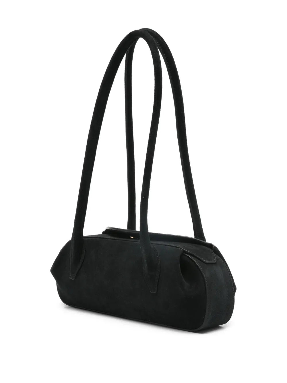 Yuzefi Mini Oyster Suede Tote Bag — Same as shown — Size One Size — Back View