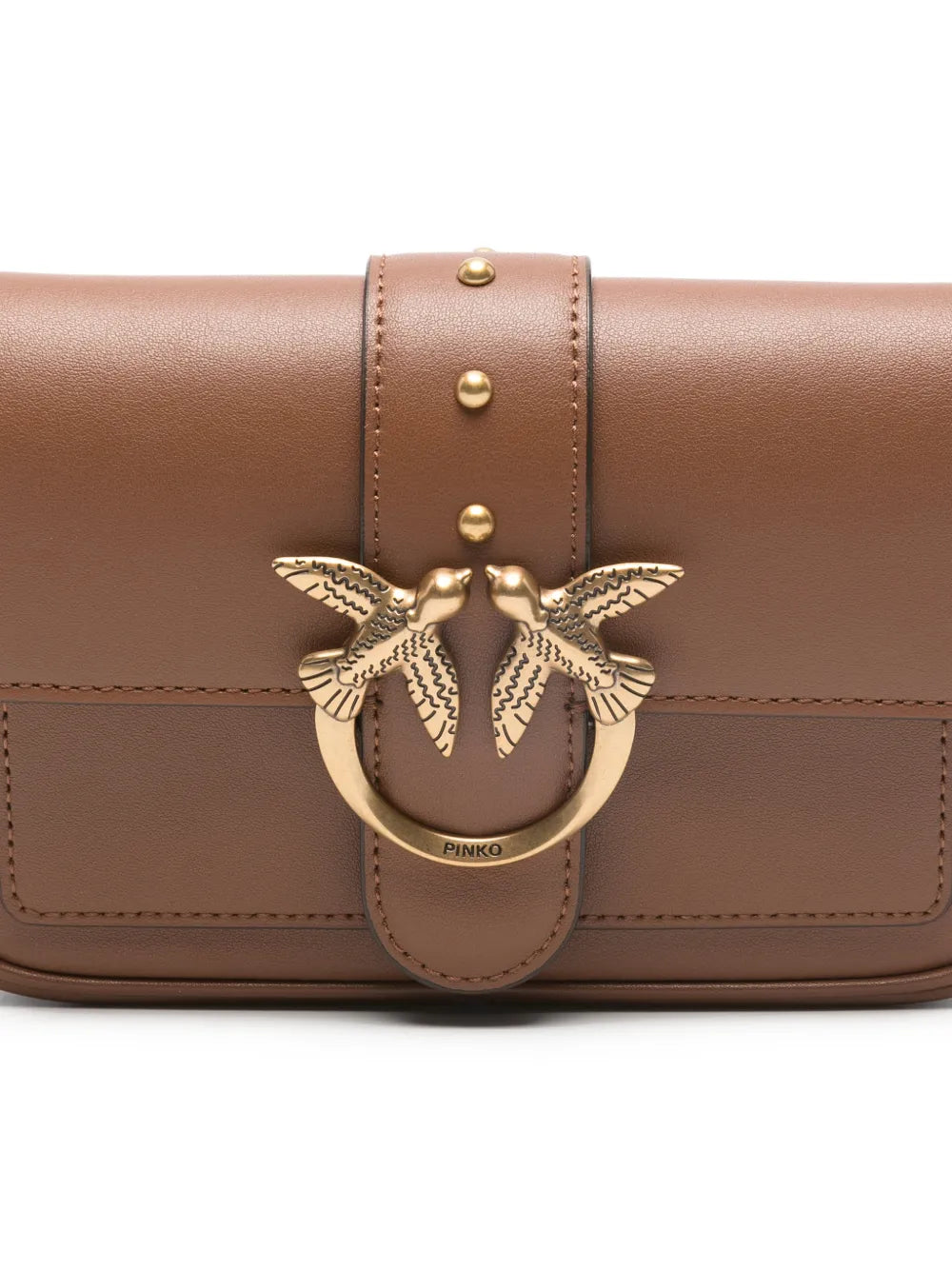 Pinko Mini Love One Pocket Shoulder Bag — Same as shown — Size One Size — Top View