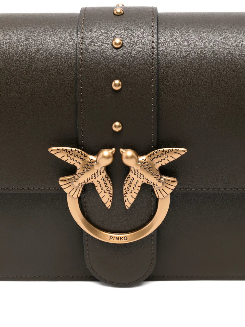 Pinko Medium Love Bag One Leather Shoulder Bag — Same as shown — Size One Size — Top View
