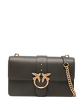 Pinko Medium Love Bag One Leather Shoulder Bag — Same as shown — Size One Size — Front View
