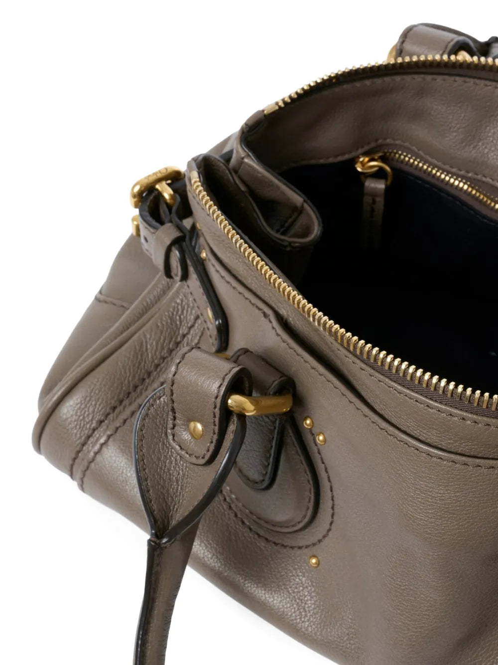 Chloe Paddington Padlock Detail Shoulder Bag — Same as shown — Size One Size — Detail View