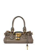 Chloe Paddington Padlock Detail Shoulder Bag — Same as shown — Size One Size — Front View