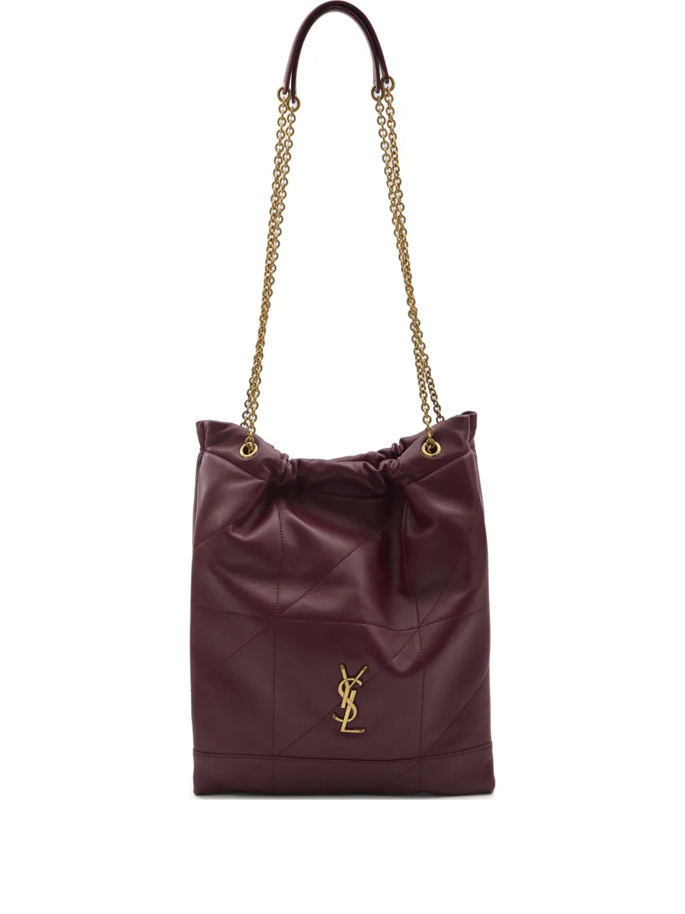 Saint Laurent Jaimne Pochon Quilted Shoulder Bag — Same as shown — Size One Size — Front View