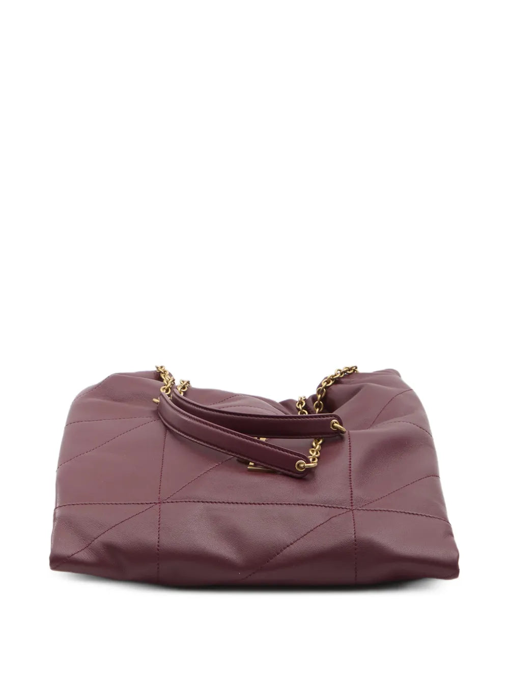 Saint Laurent Jaimne Pochon Quilted Shoulder Bag — Same as shown — Size One Size — Back View