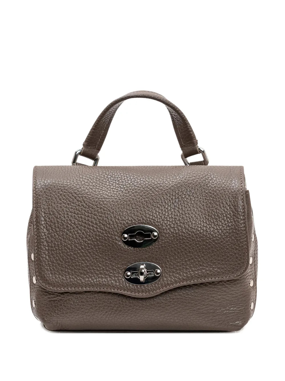 Zanellato Baby Postina Studded Tote Bag — Same as shown — Size One Size — Front View