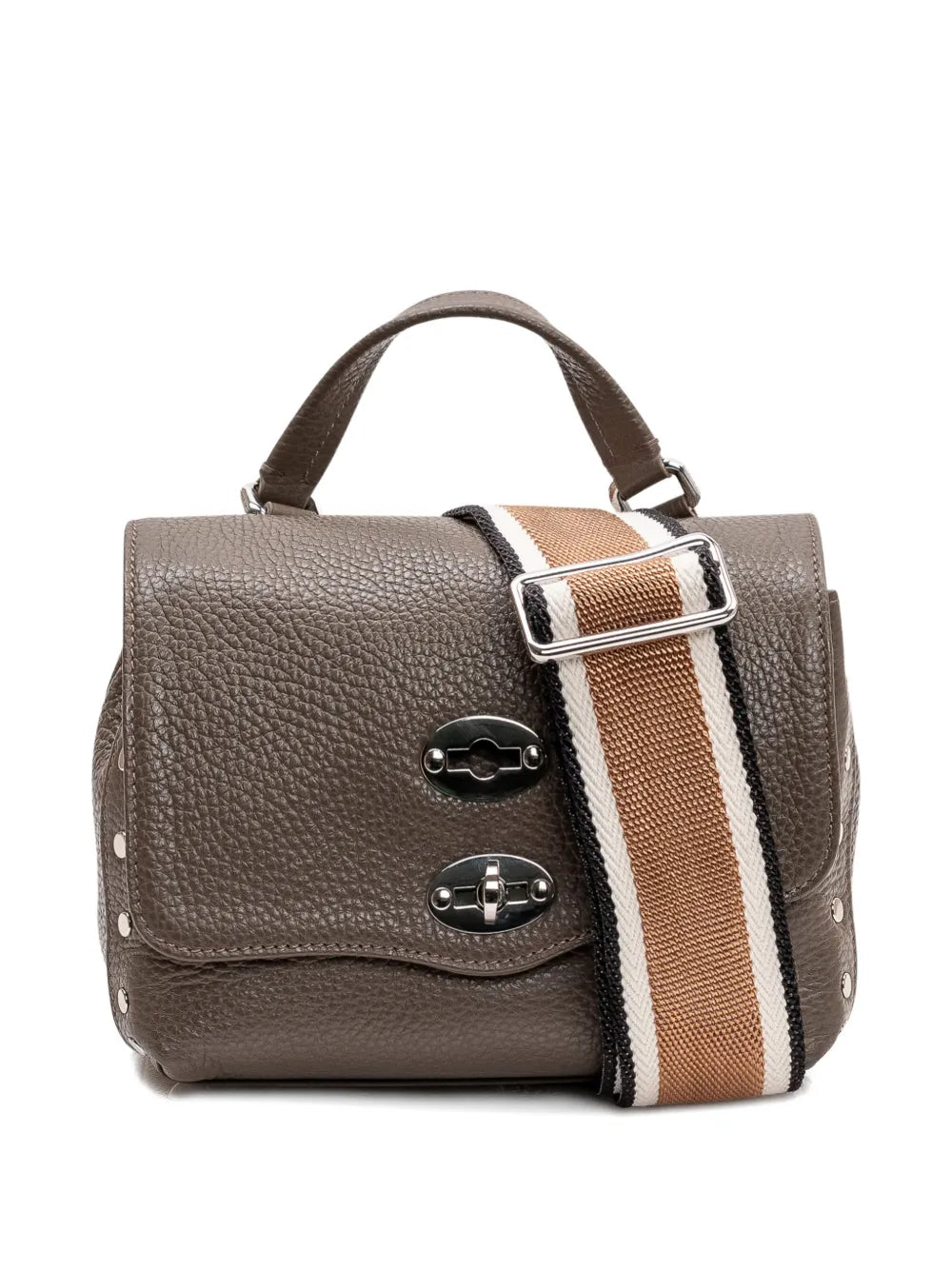 Zanellato Baby Postina Studded Tote Bag — Same as shown — Size One Size — Back View