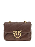 Pinko Love Quilted Chain Leather Shoulder Bag — Same as shown — Size One Size — Front View