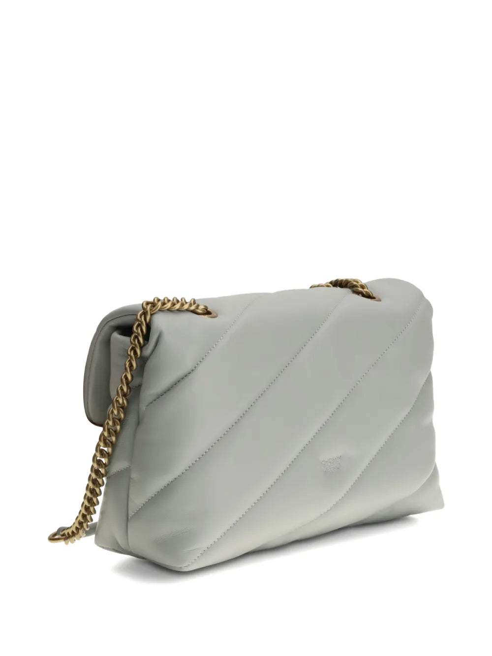 Pinko Love Quilted Bird Hardware Shoulder Bag — Same as shown — Size One Size — Back View