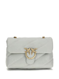 Pinko Love Quilted Bird Hardware Shoulder Bag — Same as shown — Size One Size — Front View