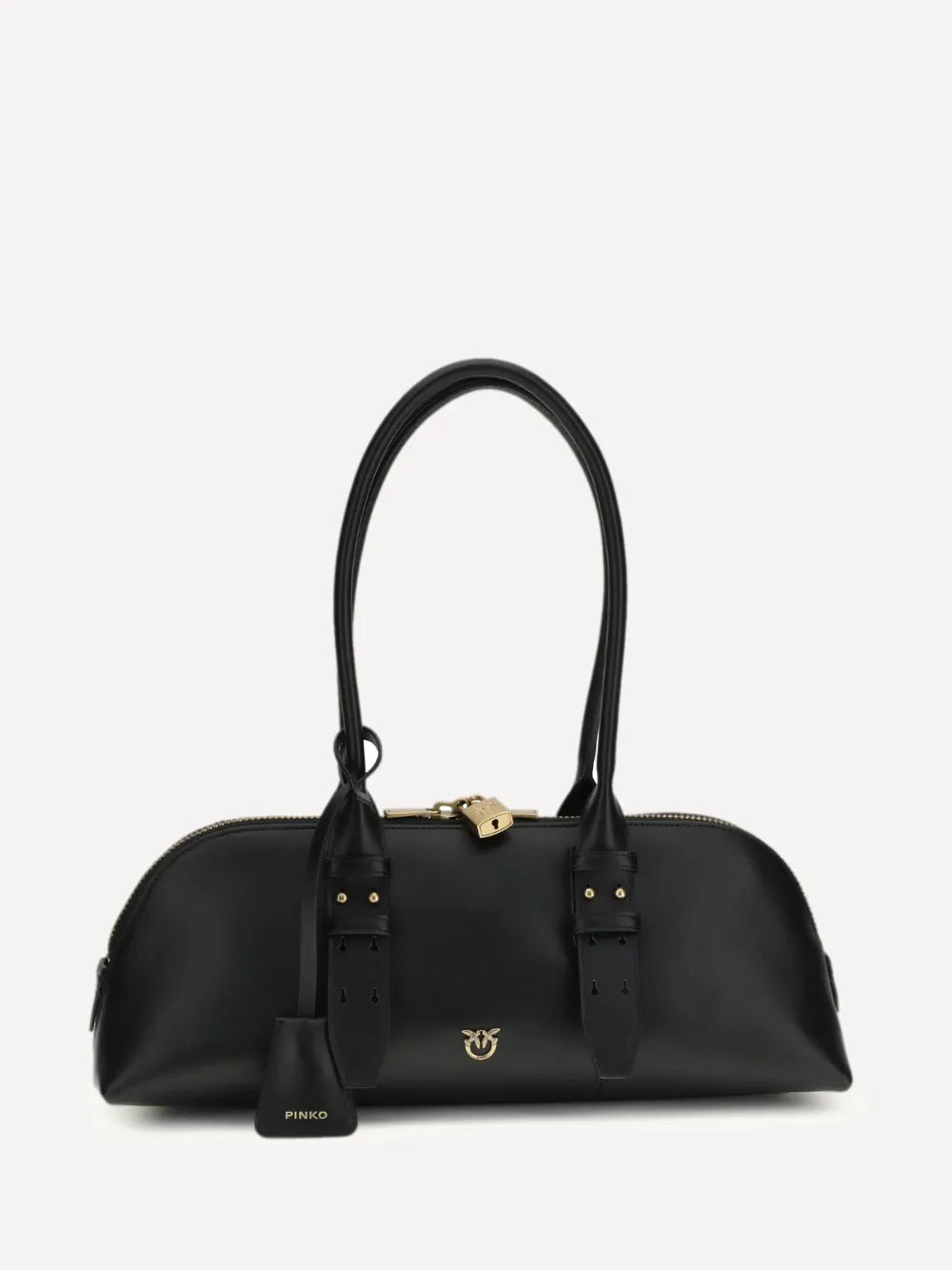 Pinko Escape Buckle Shoulder Bag — Same as shown — Size One Size — Front View