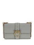 Pinko One Simply Love Studded Chain Shoulder Bag — Same as shown — Size One Size — Front View