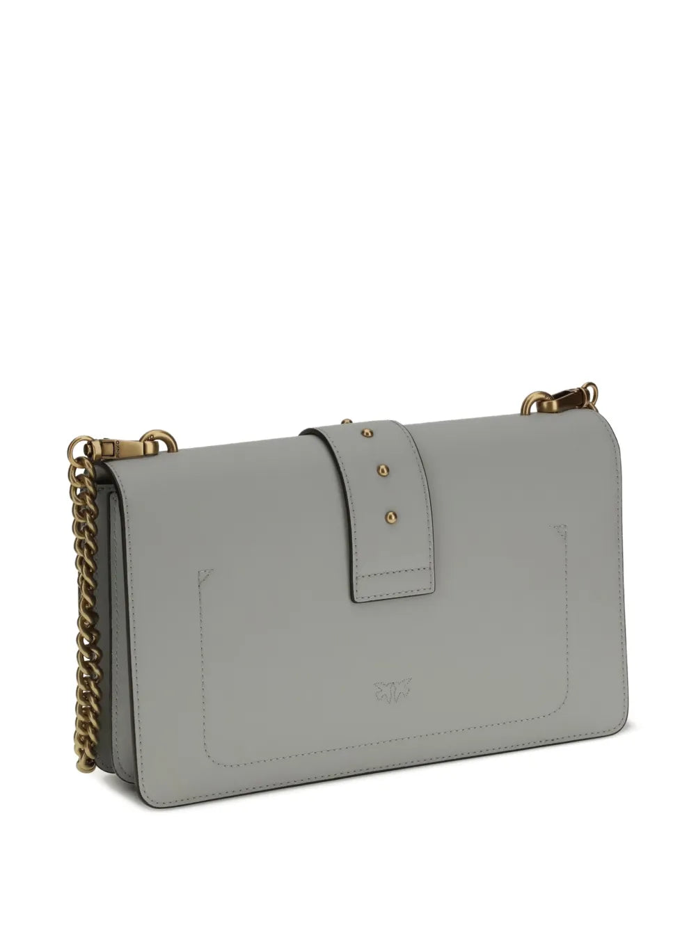 Pinko One Simply Love Studded Chain Shoulder Bag — Same as shown — Size One Size — Side View