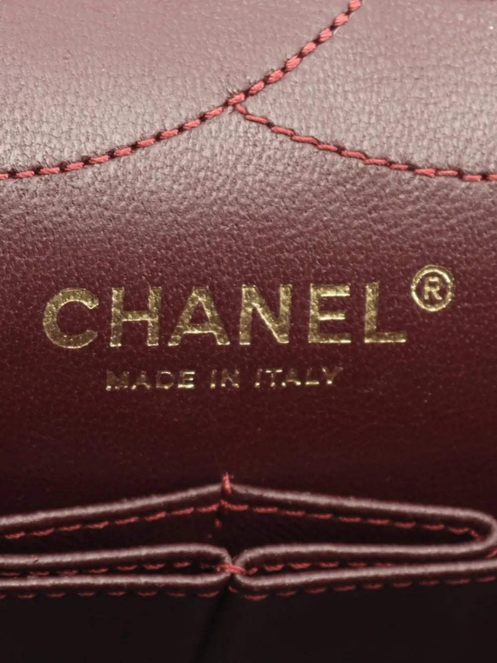 Chanel Pre Owned 2013 2014 Reissue 255 Aged Calfskin Double Flap 227 Shoulder Bag — Same as shown — Size One Size — Detail View