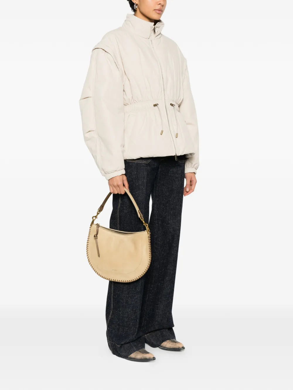 Isabel Marant Oskan Shoulder Bag — Same as shown — Size One Size — Side View