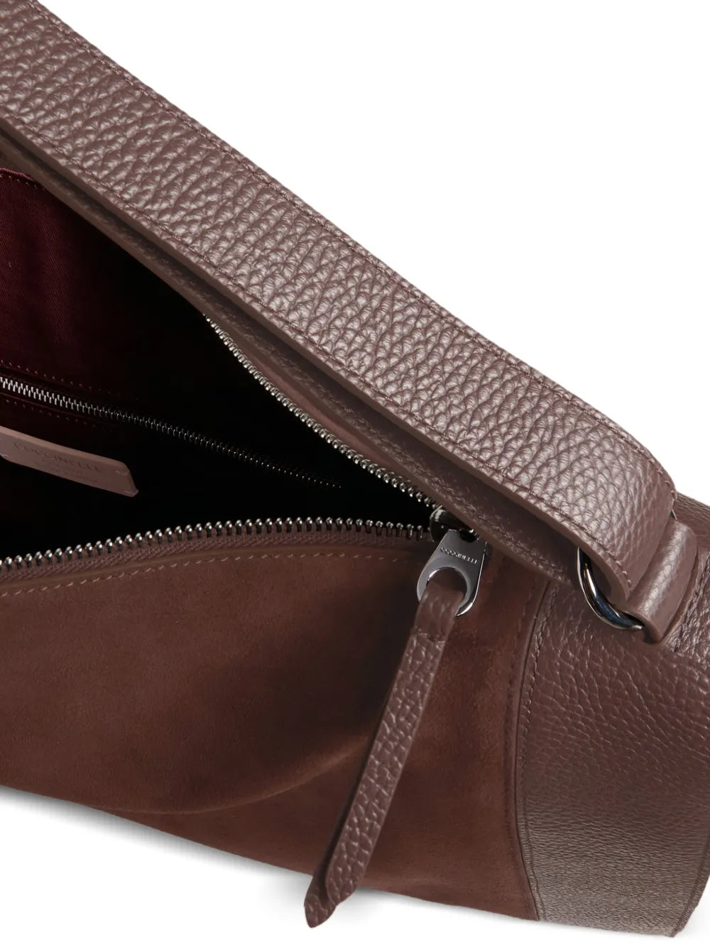 Coccinelle Elinor Zip Up Shoulder Bag — Same as shown — Size One Size — Back View