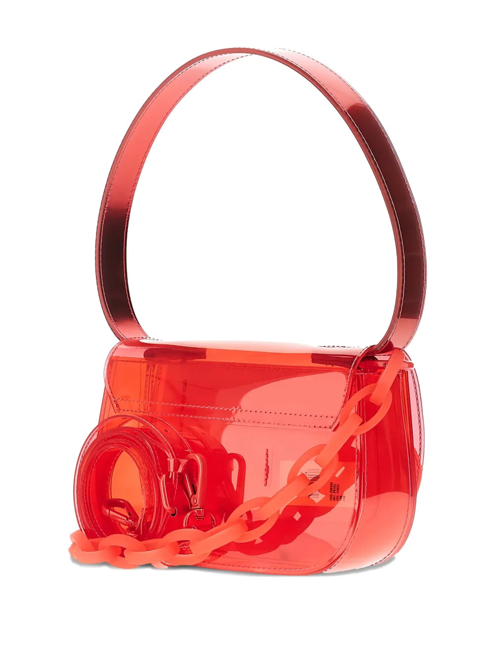 Diesel 1Dr Logo Plaque Shoulder Bag — Same as shown — Size One Size — Side View