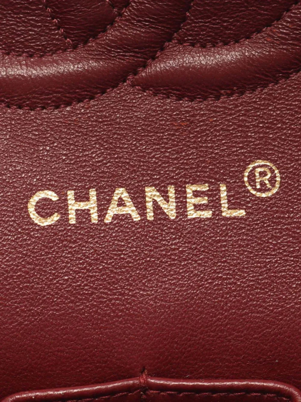 Chanel Pre Owned 1989 1991 Medium Classic Lambskin Double Flap Shoulder Bag — Same as shown — Size One Size — Detail View