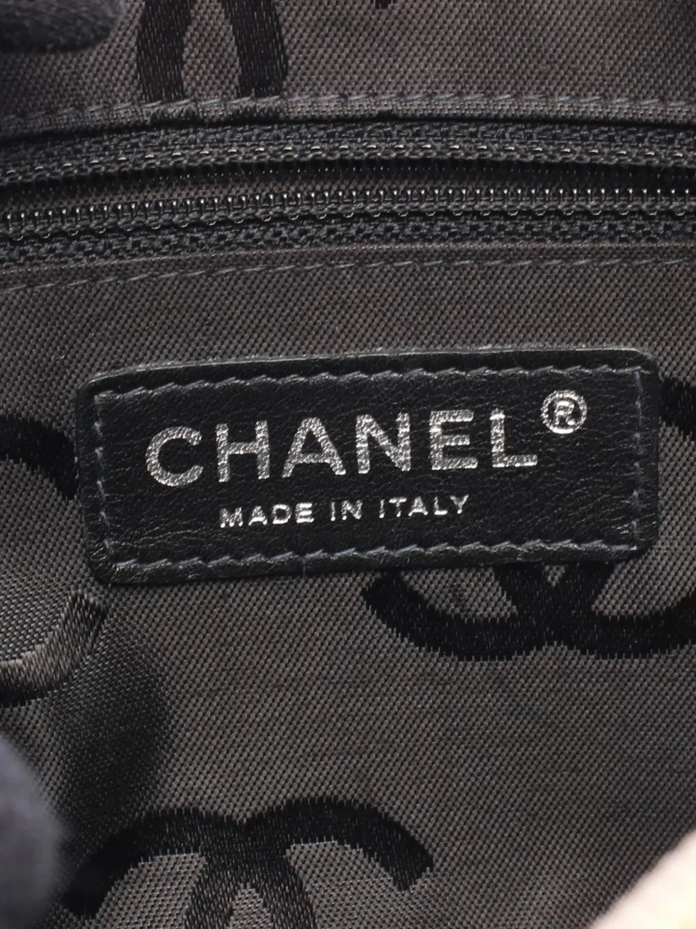 Chanel Pre Owned 2003 2004 Small Lambskin Cambon Ligne Shoulder Bag — Same as shown — Size One Size — Detail View
