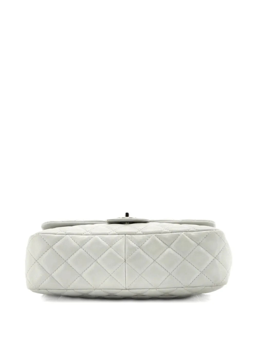 Chanel Pre Owned Classic Single Flap Bag Quilted Caviar Jumbo Shoulder Bag — Same as shown — Size One Size — Top View
