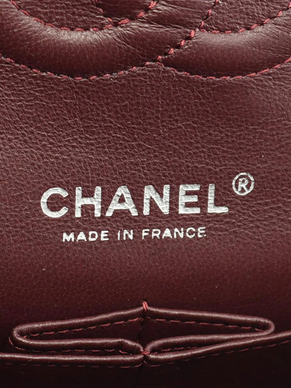 Chanel Pre Owned 2010 2011 Medium Classic Lambskin Double Flap Shoulder Bag — Same as shown — Size One Size — Detail View
