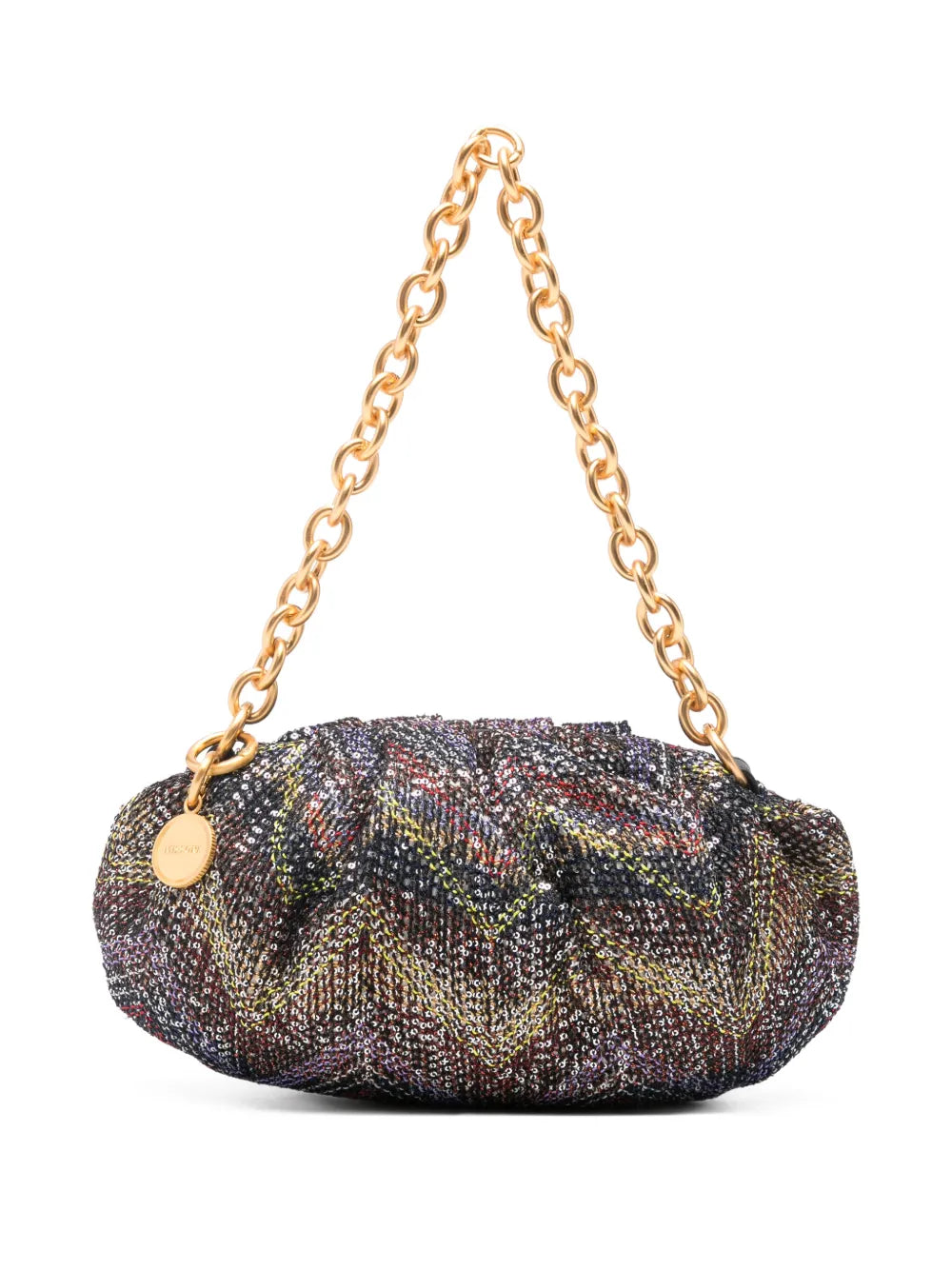 Missoni Zigzag Pattern Shoulder Bag — Same as shown — Size One Size — Front View
