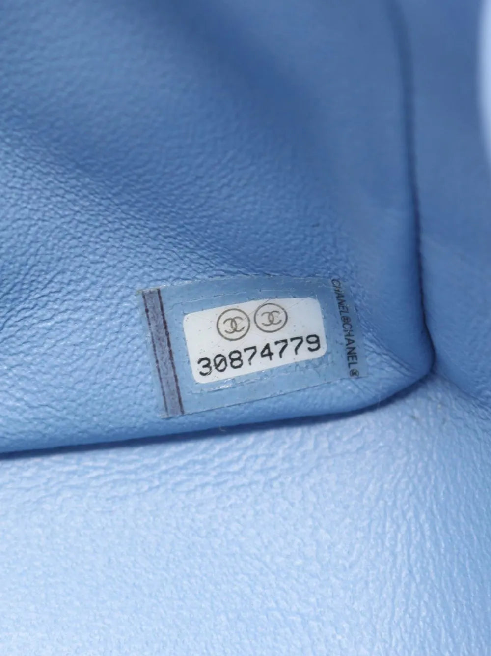 Chanel Pre Owned 2020 Mini Square Classic Lambskin Single Flap Shoulder Bag — Same as shown — Size One Size — Detail View